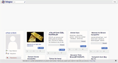 Desktop Screenshot of guncelbu.blogcu.com