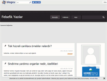 Tablet Screenshot of felsefesayfasi.blogcu.com