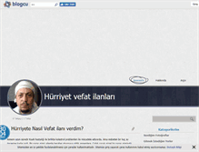 Tablet Screenshot of hurriyetvefatilanlari.blogcu.com