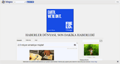 Desktop Screenshot of haberlerdunyasi.blogcu.com