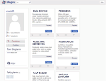 Tablet Screenshot of cicek53.blogcu.com