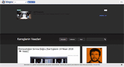 Desktop Screenshot of karoglan.blogcu.com