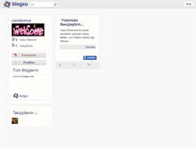 Tablet Screenshot of candymce.blogcu.com