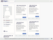 Tablet Screenshot of fenbilmek.blogcu.com