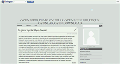 Desktop Screenshot of demooyunindirin.blogcu.com