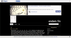 Desktop Screenshot of endamfm.blogcu.com