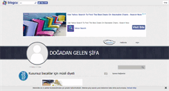Desktop Screenshot of dogadansifa.blogcu.com