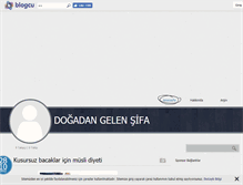 Tablet Screenshot of dogadansifa.blogcu.com