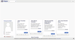Desktop Screenshot of hisseyorumlari.blogcu.com