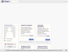Tablet Screenshot of hamilelikhesaplama.blogcu.com