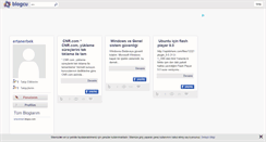 Desktop Screenshot of ertanerbek.blogcu.com