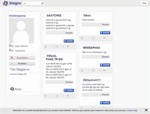 Tablet Screenshot of miniespana.blogcu.com