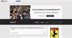 Desktop Screenshot of blogcuk.blogcu.com