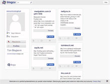 Tablet Screenshot of domainhostingfiyat.blogcu.com