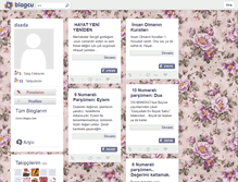 Tablet Screenshot of daada.blogcu.com