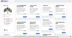 Desktop Screenshot of ilahisevgi.blogcu.com