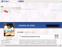 Tablet Screenshot of oku.blogcu.com