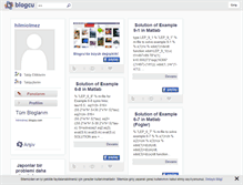 Tablet Screenshot of hilmiolmez.blogcu.com