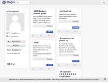 Tablet Screenshot of onlineyemek.blogcu.com