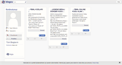 Desktop Screenshot of fbmlkodunuz.blogcu.com