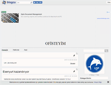 Tablet Screenshot of ofisteyim.blogcu.com
