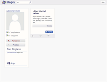 Tablet Screenshot of cyborginternetcafe.blogcu.com