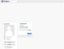 Tablet Screenshot of bayrakfm.blogcu.com