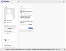 Tablet Screenshot of kodla.blogcu.com