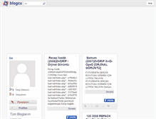Tablet Screenshot of be.blogcu.com