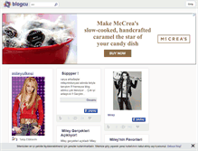 Tablet Screenshot of mileyulkesi.blogcu.com