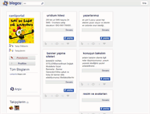 Tablet Screenshot of canliportal.blogcu.com