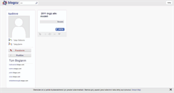 Desktop Screenshot of kadinve.blogcu.com