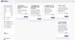 Desktop Screenshot of bizimderslerimiz.blogcu.com