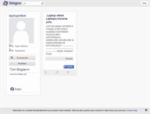 Tablet Screenshot of laptopetiket.blogcu.com