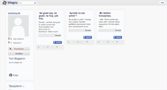 Desktop Screenshot of anlamiyok.blogcu.com