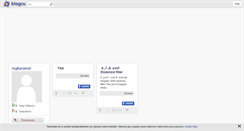 Desktop Screenshot of ingkaramel.blogcu.com
