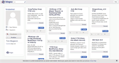 Desktop Screenshot of koxpumuz.blogcu.com
