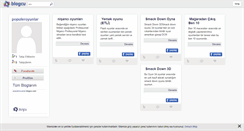 Desktop Screenshot of populeroyunlar.blogcu.com