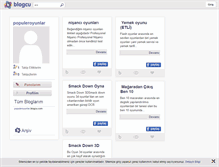 Tablet Screenshot of populeroyunlar.blogcu.com