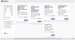 Desktop Screenshot of nefesimsincaney.blogcu.com