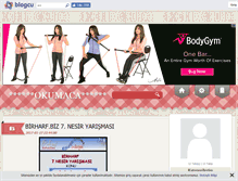 Tablet Screenshot of okumaca.blogcu.com