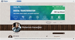 Desktop Screenshot of muharremkaraoglan.blogcu.com