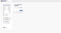 Desktop Screenshot of bayrampasakoyu1.blogcu.com