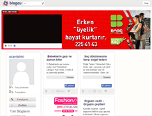 Tablet Screenshot of acayipbisi.blogcu.com
