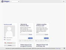 Tablet Screenshot of korkuncvadi.blogcu.com