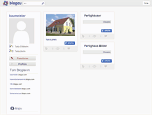Tablet Screenshot of baumeister.blogcu.com