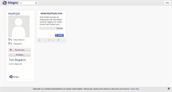Desktop Screenshot of keyifciyiz.blogcu.com
