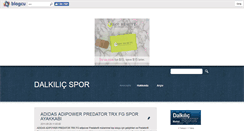 Desktop Screenshot of dalkilicspor.blogcu.com