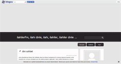 Desktop Screenshot of ilahilerfm.blogcu.com