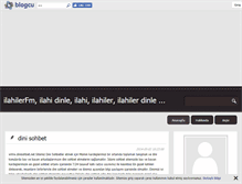 Tablet Screenshot of ilahilerfm.blogcu.com